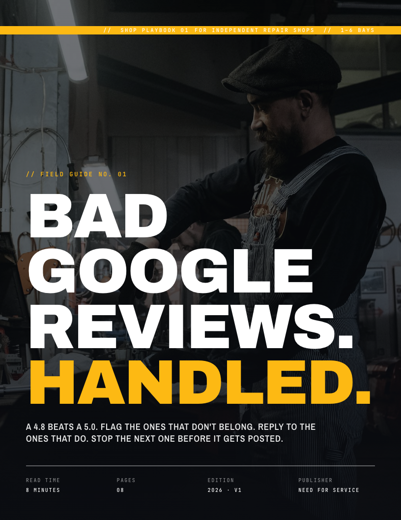 Bad Google Reviews — Handled. Cover