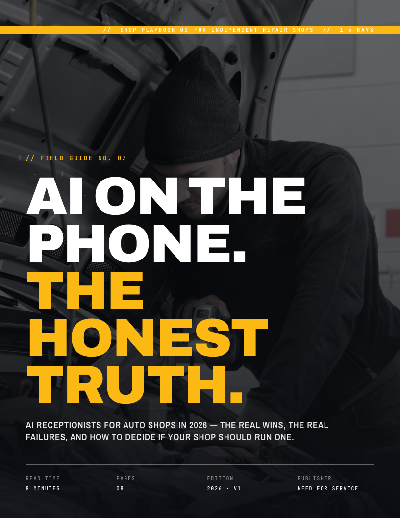 AI on the Phone — The Honest Truth. Cover