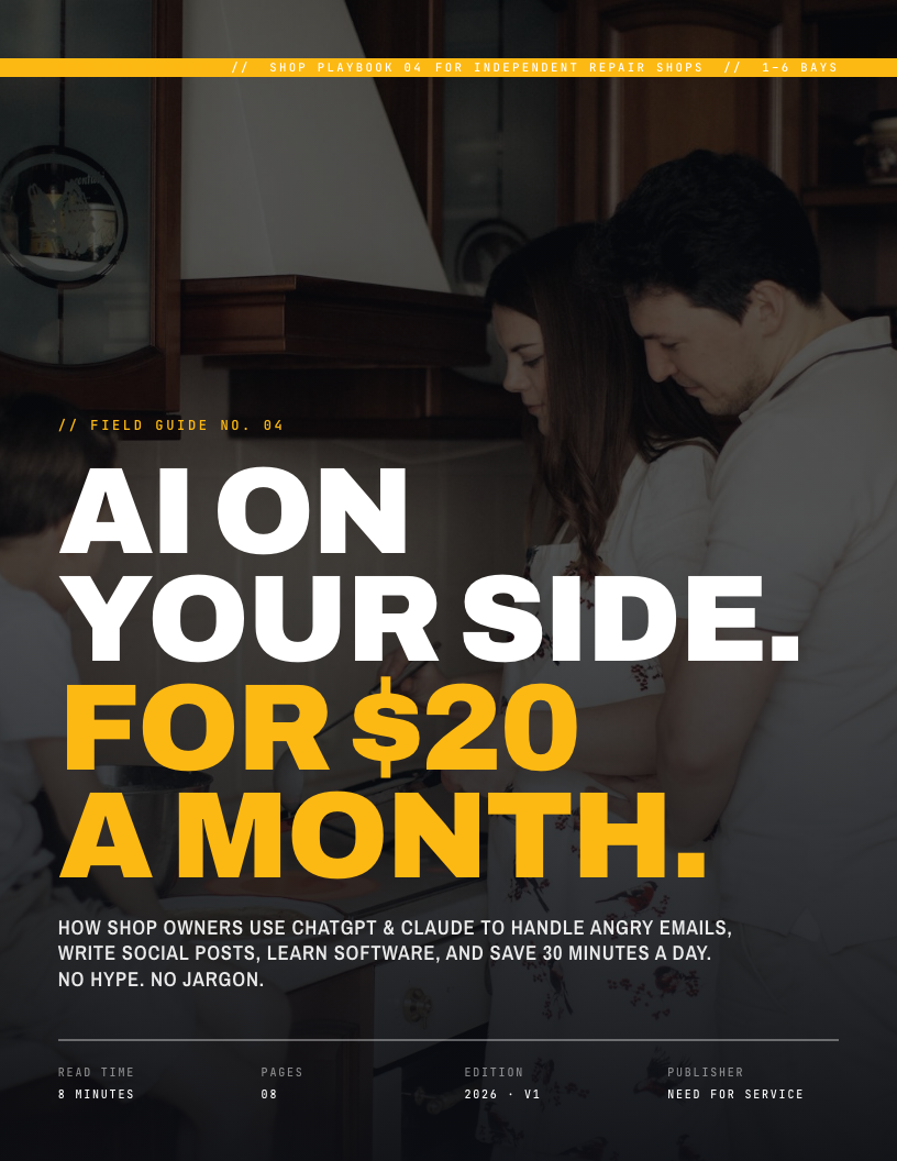 AI on Your Side — For $20 a Month. Cover