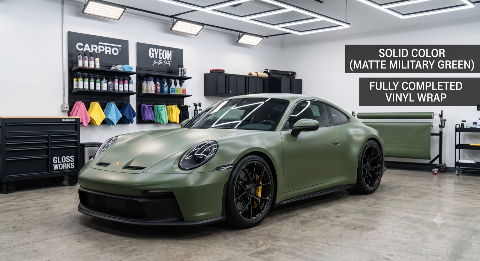 A full color-change wrap